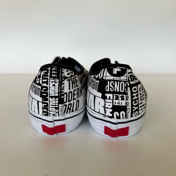 Vans x Firmament / White Vault Firmament Ua Authentic, Black White Red, 9.5 - Picture 5 of 14